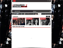 Tablet Screenshot of leonardovfashionbook.org